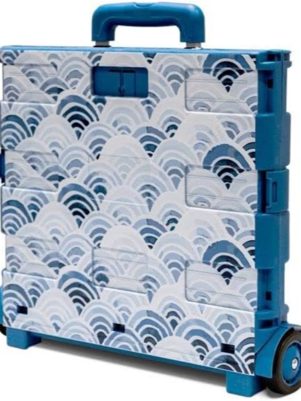 Ultra-Slim Rolling Collapsible Storage Pack-N-Roll Utility-carts, with Telescopi - Picture 4 of 9